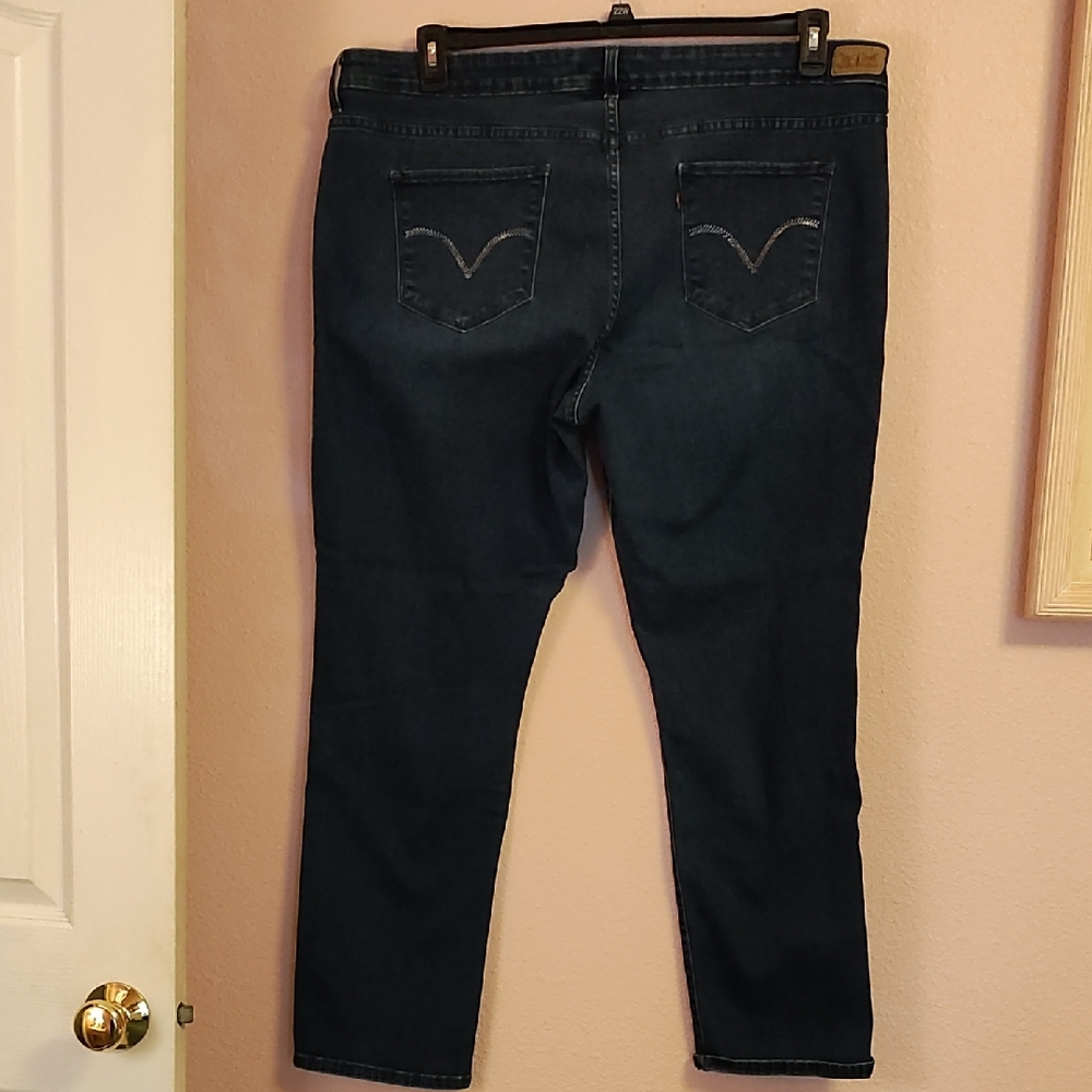 Levi's Blue Skinny Jeans Classic Denim Style